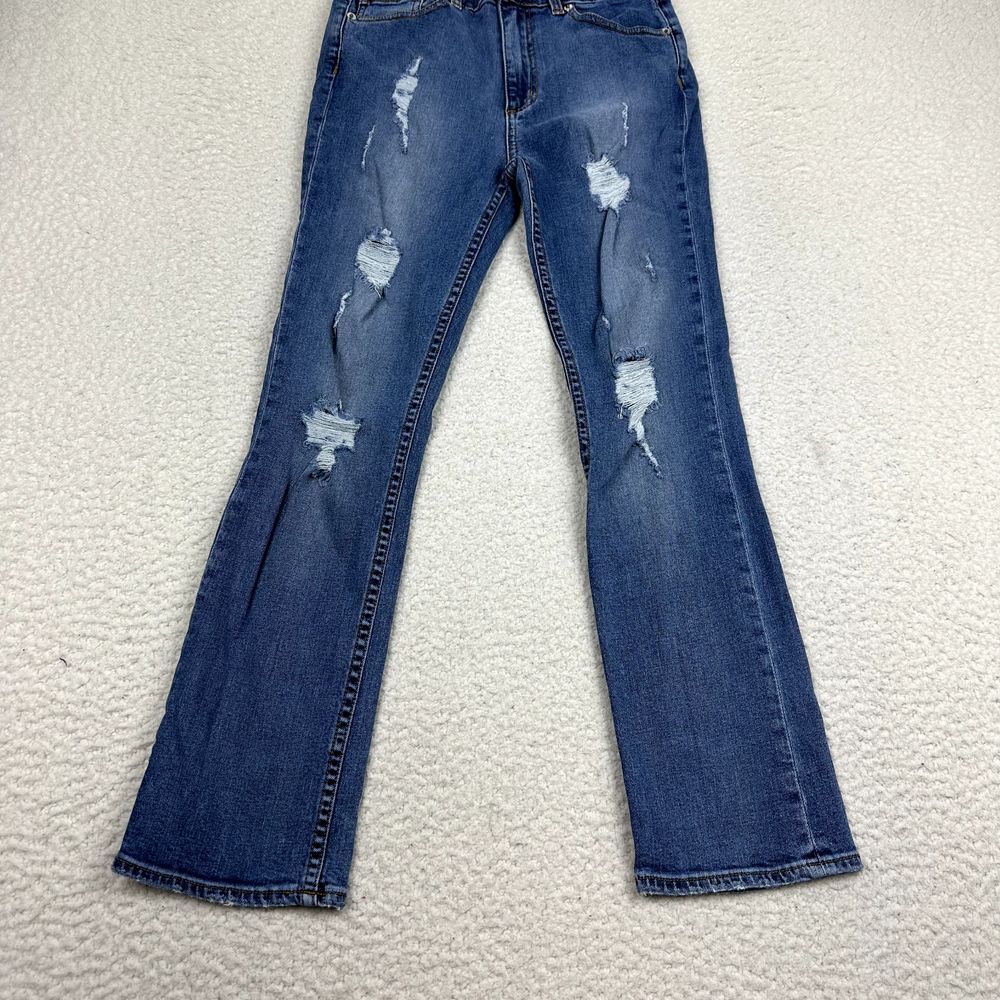 Jonathan Simkhai Skinny Jeans Women's 28 Distressed Denim High Waist Cotton